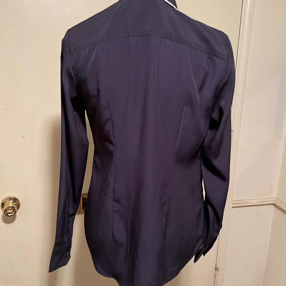 Ann Taylor Button Down Blouse - Picture 2 of 4